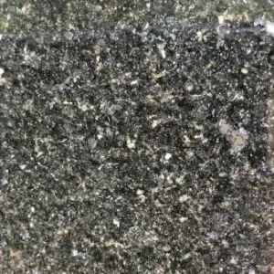 Absolute Black granite slab with deep black surface for modern kitchen countertops and interior stone applications