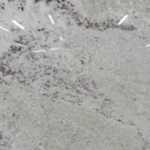 Bianco Romano granite slab with subtle grey and beige veining for elegant kitchen countertops and interior stone surfaces
