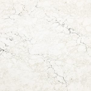Dovestone quartz countertop slab with warm beige base and subtle stone texture for kitchen and bathroom surfaces