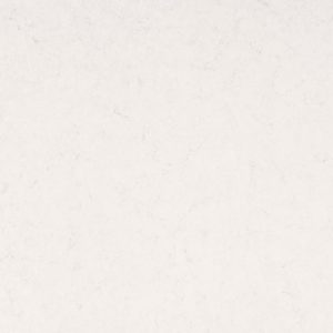 Frosty Carrina 5141 quartz countertop slab with white base and subtle grey veining for modern kitchen and bathroom surfaces