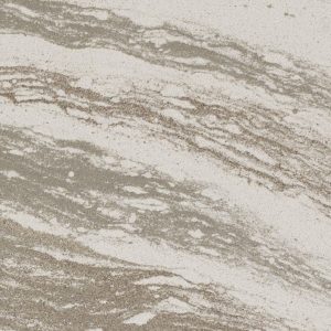 Oakmoor quartz countertop slab with warm beige base and subtle natural stone texture for kitchen and bathroom surfaces