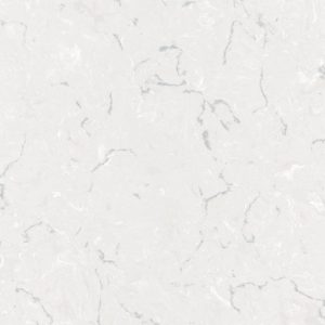 Swanbridge quartz countertop slab with soft grey stone pattern for modern kitchen and bathroom surfaces